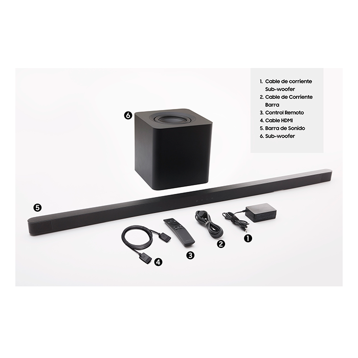 Ultra Slim Soundbar HW-S800D 3.1.2 ch Sub Woofer