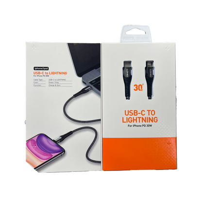 Cable LDNIO USB-C a Ligthning