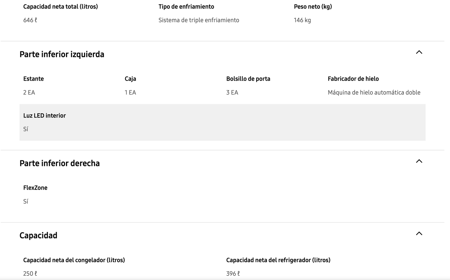 Refrigeradora T Style Bespoke French Door con Beverage Center RF23DB9650QLAP