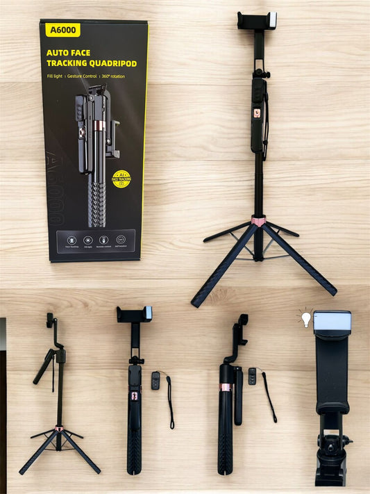 Auto Face Tracking Quadripod