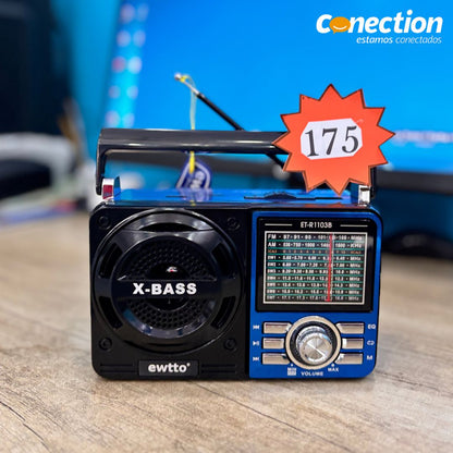 Radio Vintage X-BASS