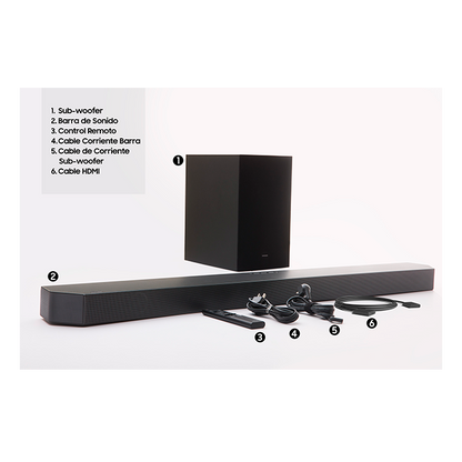 Q-series Soundbar HW-Q700C 3.1.2 ch Sub Woofer