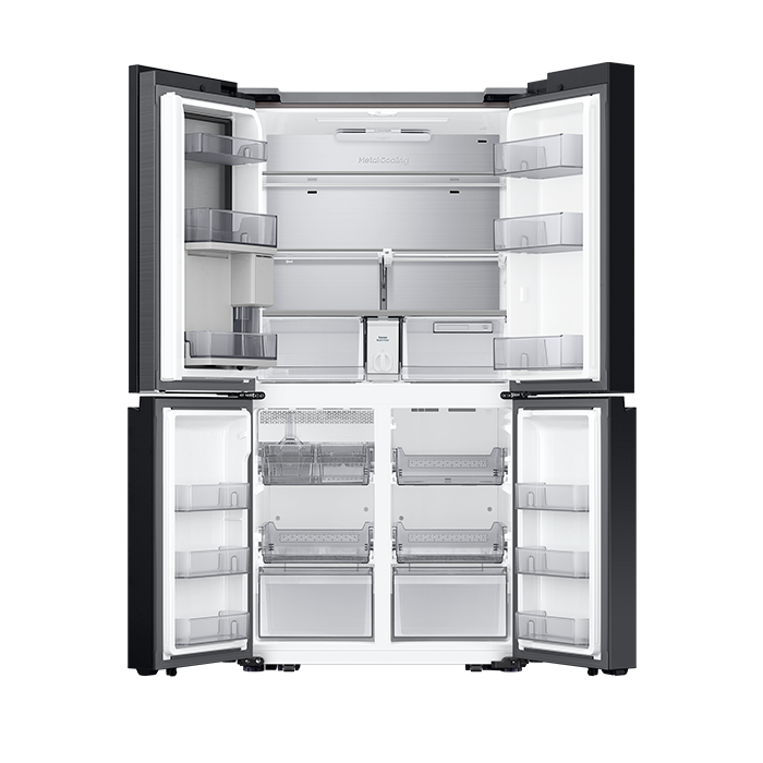 Refrigeradora T Style Bespoke French Door con Beverage Center RF23DB9650QLAP