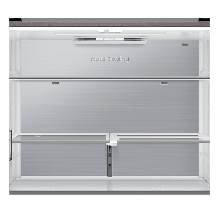 Refrigeradora T Style Bespoke French Door con Beverage Center RF23DB9650QLAP