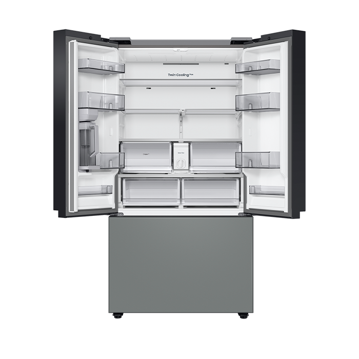 Refrigerador Bespoke 24' cúbicos con Fabricador Dual de hielo