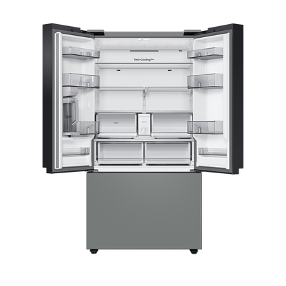 Refrigerador Bespoke 24' cúbicos con Fabricador Dual de hielo