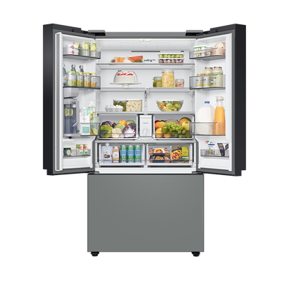 Refrigerador Bespoke 24' cúbicos con Fabricador Dual de hielo