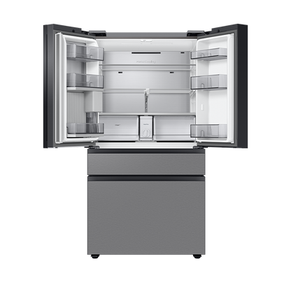 Refrigerador Bespoke AI French Door 29 Pies 4 puertas con centro de bebidas