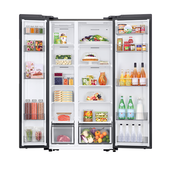 Refrigerador Side by Side con gran capacidad