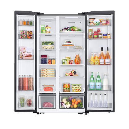 Refrigerador Side by Side con gran capacidad