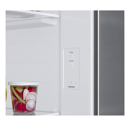 Refrigerador Side by Side con gran capacidad