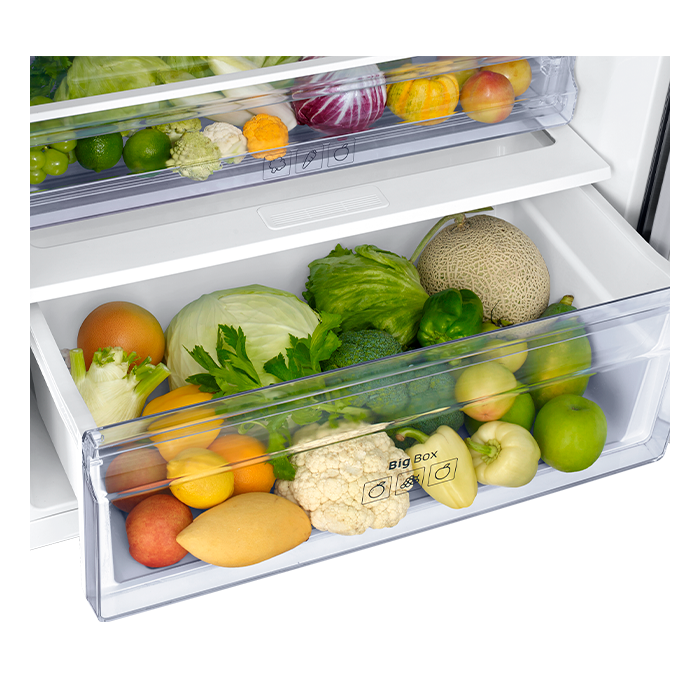 Refrigerador Top Mount Bespoke con AI Energy Mode 18' cúbicos. Wifi