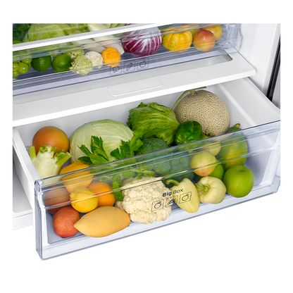 Refrigerador Top Mount Bespoke con AI Energy Mode 18' cúbicos. Wifi